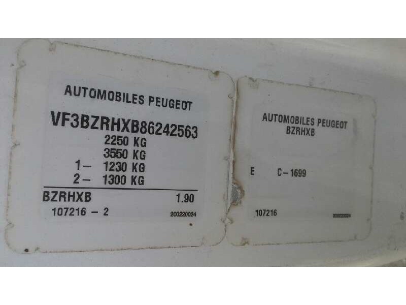 peugeot expert kasten komfort del año 2005