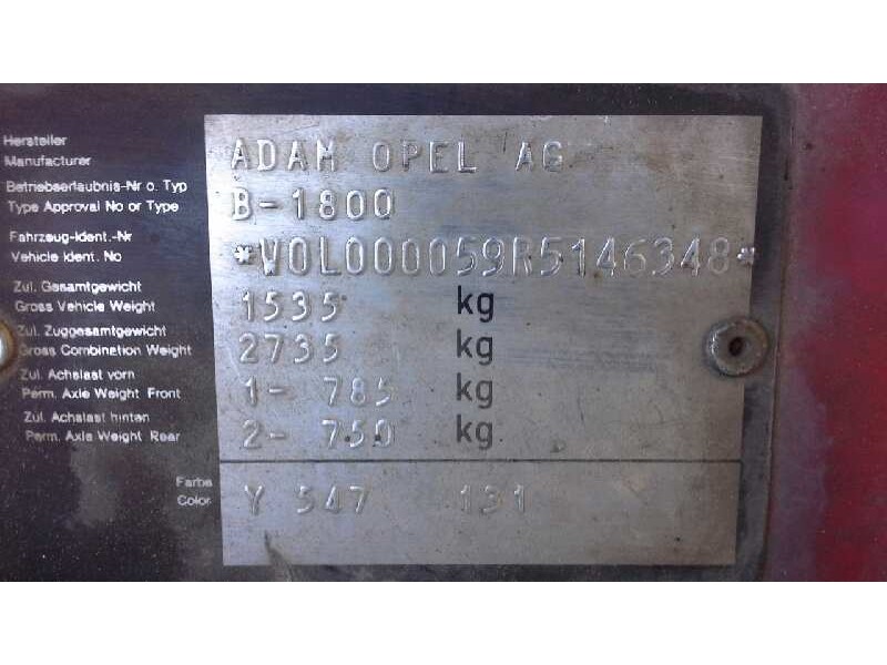 opel astra f berlina del año 1994