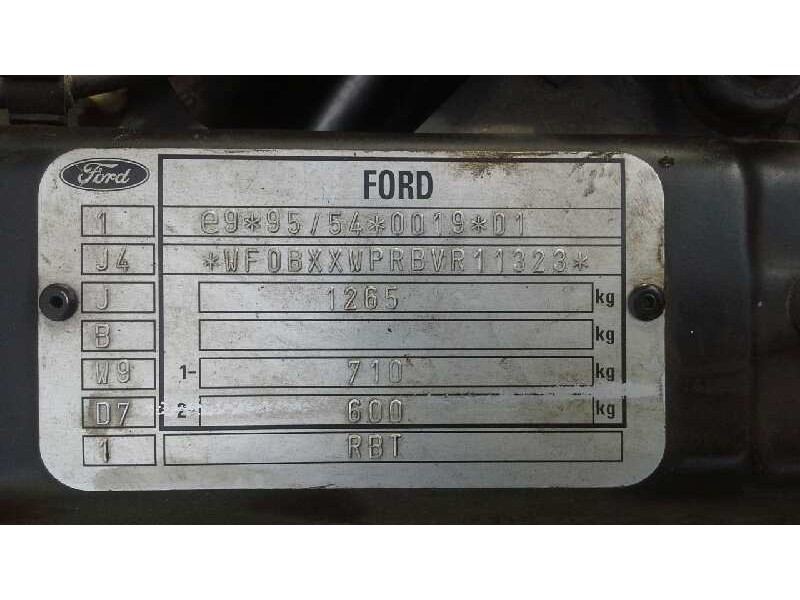 ford ka (ccq) del año 1997