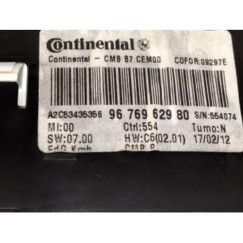 Recambio de cuadro instrumentos para citroën c4 ii (nc_) 1.6 hdi 110 referencia OEM IAM 9676962980  
