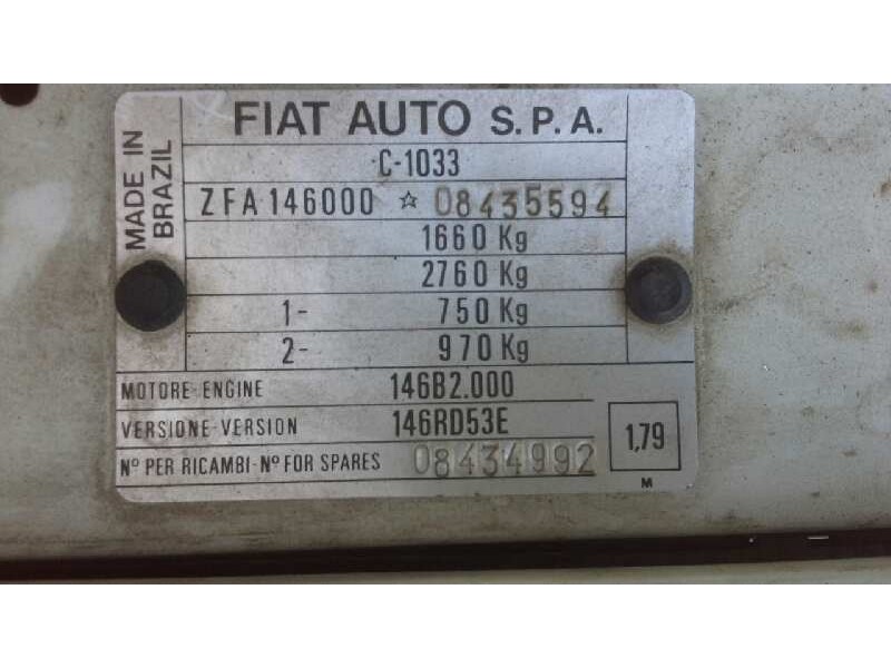 fiat fiorino (255) del año 1995