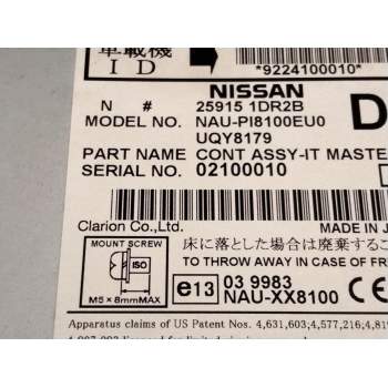 Recambio de sistema audio / radio cd para infiniti ex 30d referencia OEM IAM 259151DR2B  
