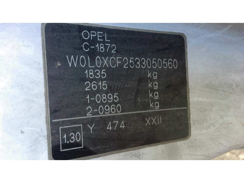 opel combo (corsa c) del año 2003