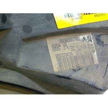 Recambio de faro izquierdo para citroën saxo (s0, s1) 1.5 d referencia OEM IAM 9636331780  