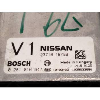 Recambio de centralita motor uce para infiniti ex 30d referencia OEM IAM 237101BY8B 0281016647 