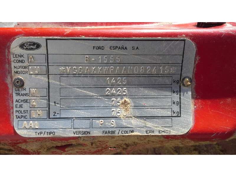 ford escort berlina/turnier del año 1993