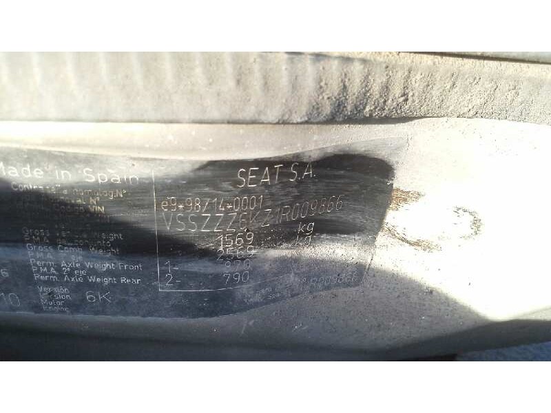 seat cordoba berlina (6k2) del año 2000