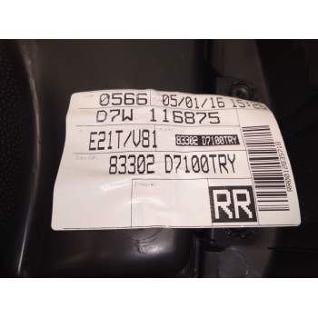 Recambio de guarnecido puerta trasera derecha para hyundai tucson (tl, tle) 2.0 crdi referencia OEM IAM 83302D7100  