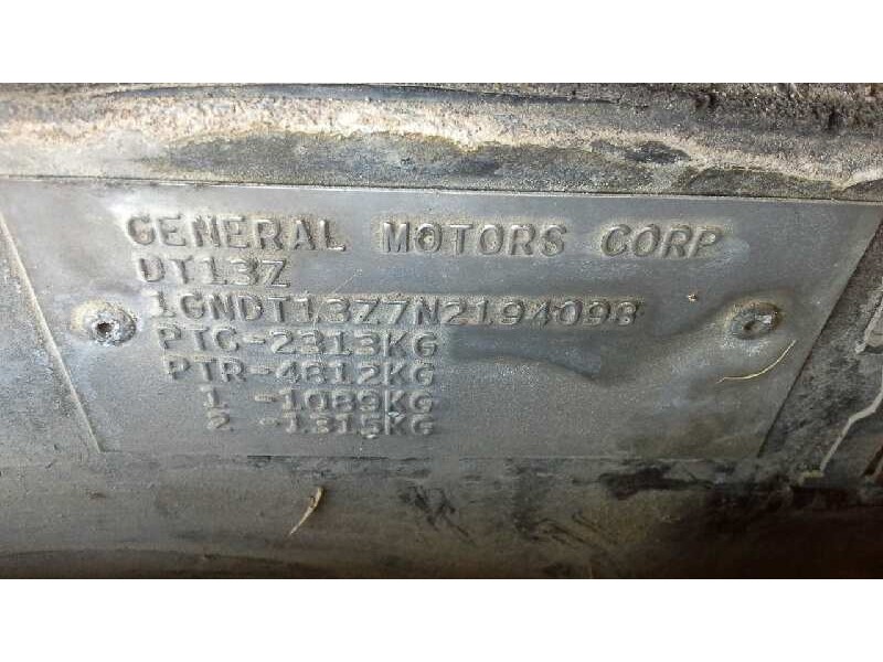 chevrolet blazer (neu) del año 1992