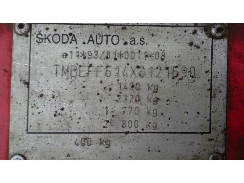 skoda felicia berlina ( 791) del año 1999