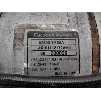 Recambio de compresor aire acondicionado para infiniti ex 3.0 v6 diesel cat referencia OEM IAM 926001MS9A  
