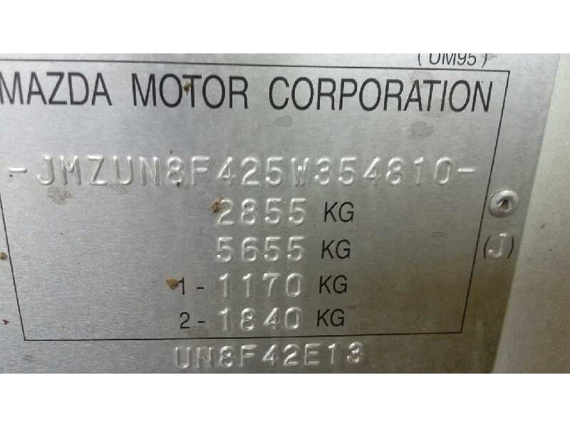 mazda pick up del año 2005