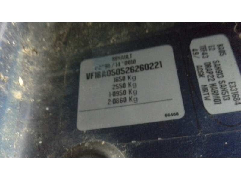 renault megane i fase 2 berlina (ba0) del año 2002