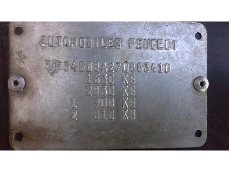 peugeot 405 berlina del año 1992