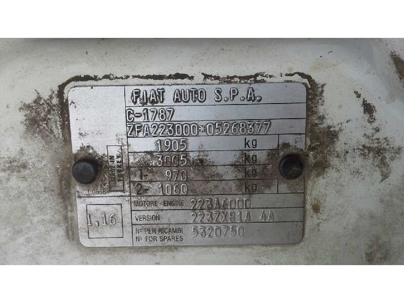 fiat doblo cargo (223) del año 2004