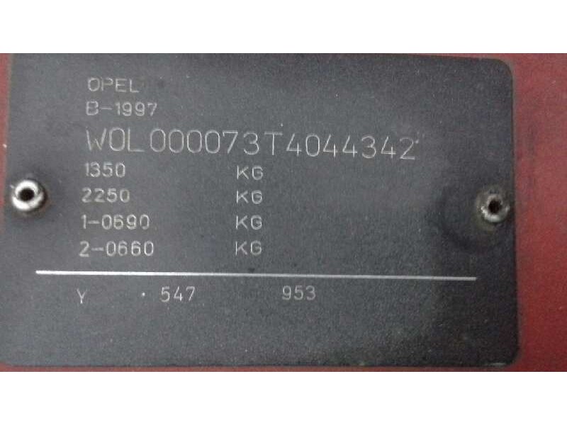 opel corsa b del año 1995