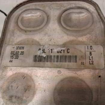 Recambio de enfriador aceite motor para seat altea xl (5p5) i-tech ecomotive referencia OEM IAM 08L117021C  