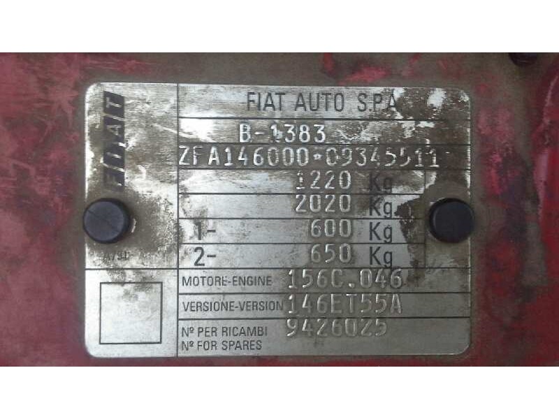 fiat uno (146) del año 1994