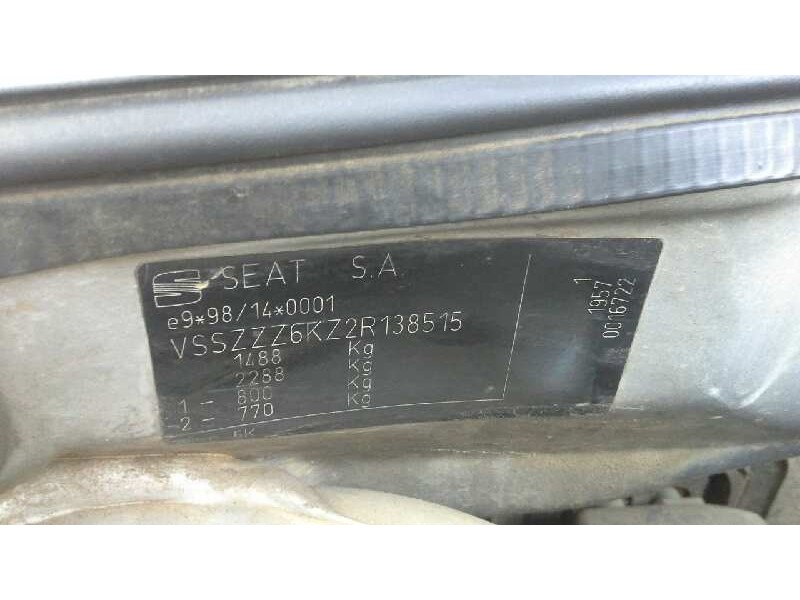 seat ibiza (6k1) del año 2002