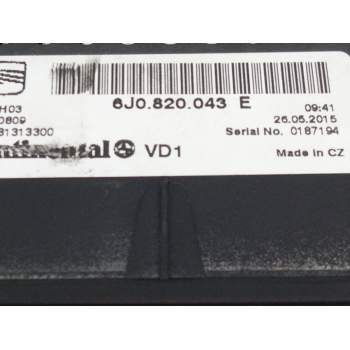 Recambio de mando climatizador para seat ibiza iv (6j5, 6p1) 1.6 tdi referencia OEM IAM 6J0820043E  