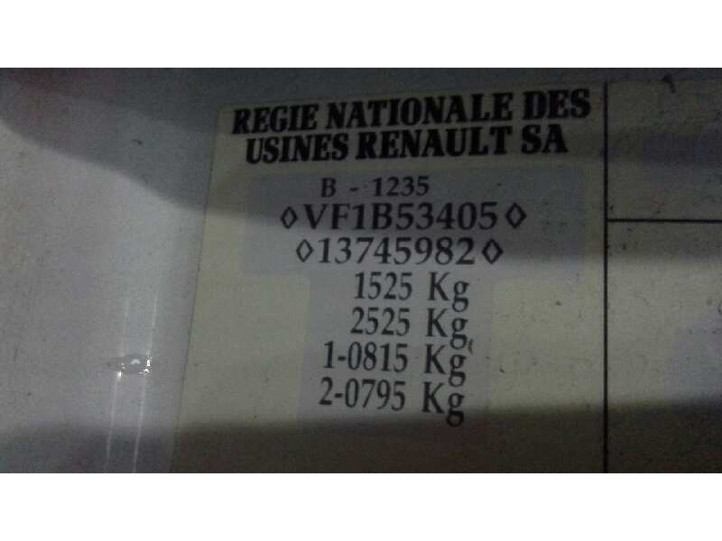 renault 19 hatchback (b/c53) del año 1995