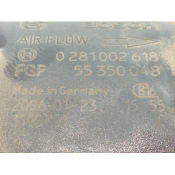 Recambio de caudalimetro para opel vectra c (z02) 1.9 cdti (f69) referencia OEM IAM 55350048 0381002618 