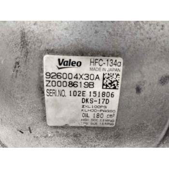 Recambio de compresor aire acondicionado para nissan cabstar 35.14 referencia OEM IAM 926004X30A  