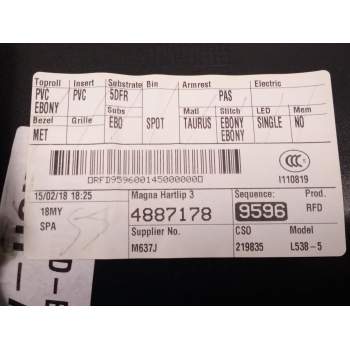 Recambio de guarnecido puerta delantera derecha para land rover evoque 2.0 td4 cat referencia OEM IAM BJ3220962  