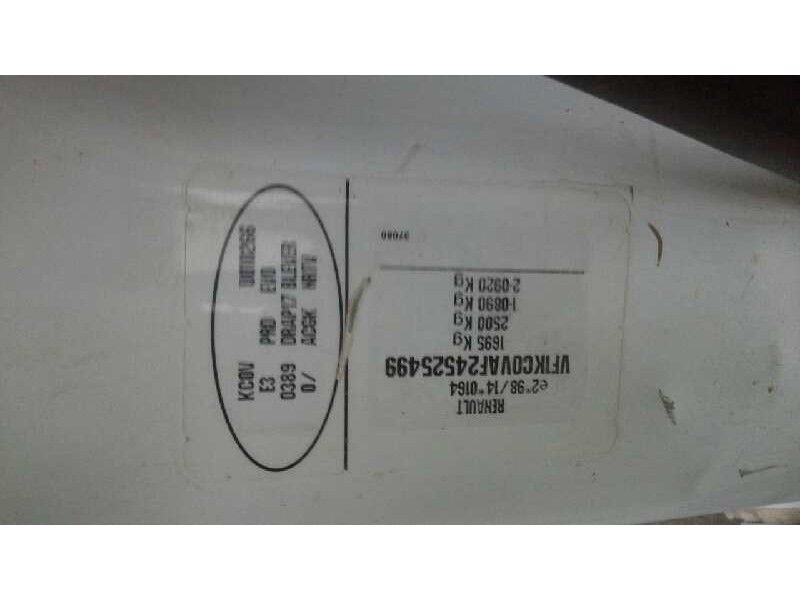 renault kangoo (f/kc0) del año 2001