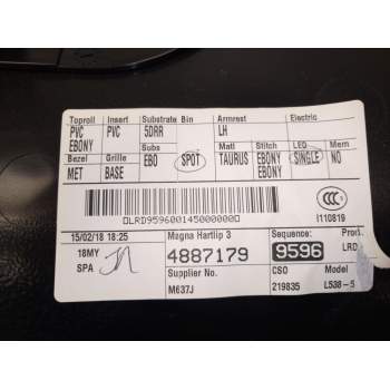 Recambio de guarnecido puerta trasera izquierda para land rover evoque 2.0 td4 cat referencia OEM IAM BJ3225569  