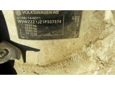 volkswagen golf iv berlina (1j1) del año 2000 2