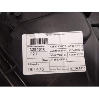 Recambio de elevalunas trasero izquierdo para mercedes-benz clase m (w166) referencia OEM IAM A1667300179  