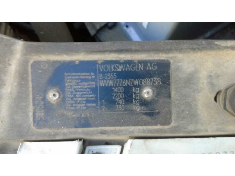 volkswagen polo berlina (6n1) del año 1996