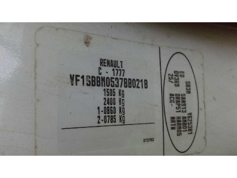 renault clio ii fase ii (b/cb0) del año 2007