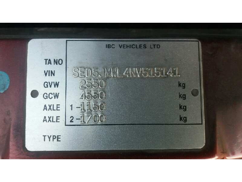 opel frontera a del año 1992