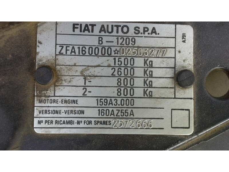 fiat tipo (160) del año 1991