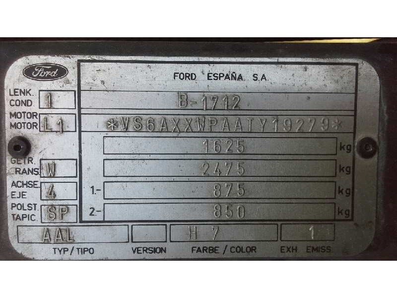 ford escort berl./turnier del año 1997