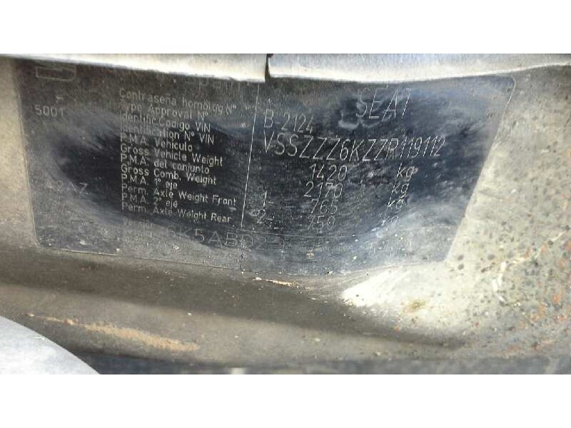 seat cordoba berlina (6k2) del año 1994