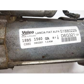 Recambio de motor arranque para fiat punto (199_) 1.3 d multijet referencia OEM IAM 51880229  