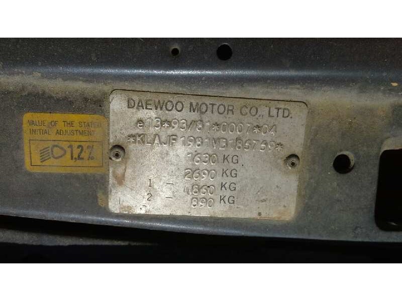 daewoo aranos del año 1997