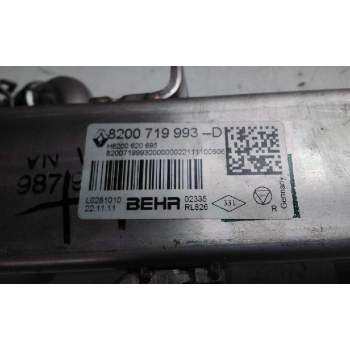 Recambio de enfriador de gases para renault trafic caja cerrada dci cat referencia OEM IAM 8200719993D  