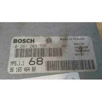 Recambio de centralita motor uce para peugeot 406 berlina (s1/s2) sl referencia OEM IAM 0261203795 9616546480 