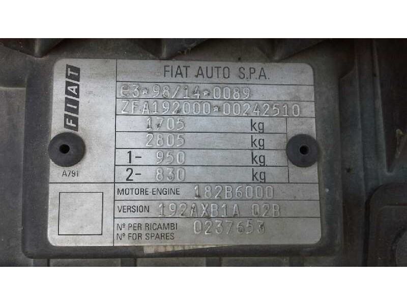 fiat stilo (192) del año 2003