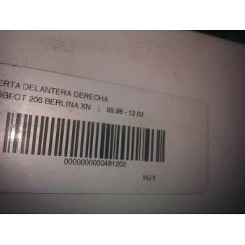 PUERTA DELANTERA DERECHA 