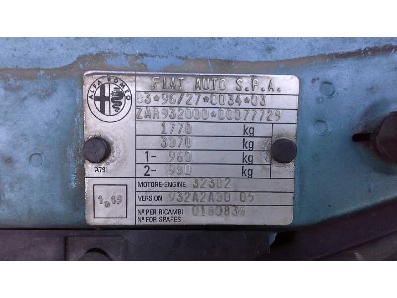 alfa romeo 156 (116) del año 1999