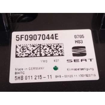Recambio de mando calefaccion aire acondicionado para seat leon (5f1) 2.0 cupra referencia OEM IAM 5F0907044  