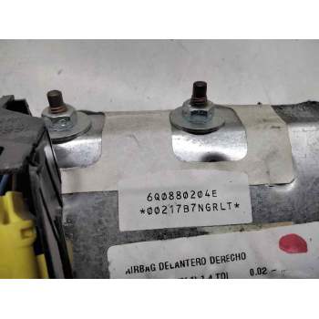 Recambio de airbag delantero derecho para seat ibiza (6l1) 1.4 tdi referencia OEM IAM 6Q088204E  