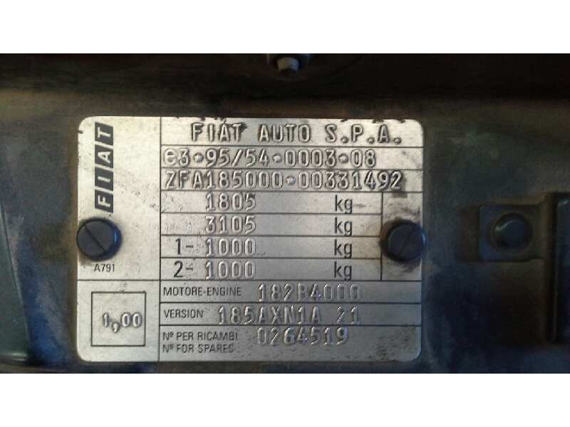 fiat marea berlina (185) del año 2000