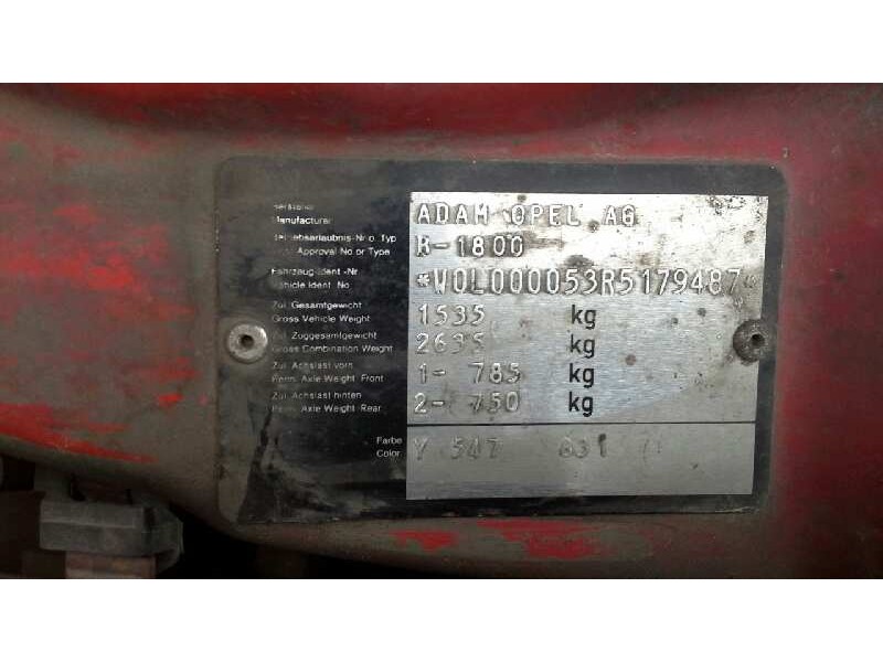 opel astra f berlina del año 1994