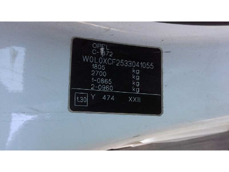 opel combo (corsa c) del año 2003